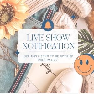 💕❤️ LIVE SHOW NOTIFICATION POST 💕❤️ Live Saturday 5/11 at 7pm EST!